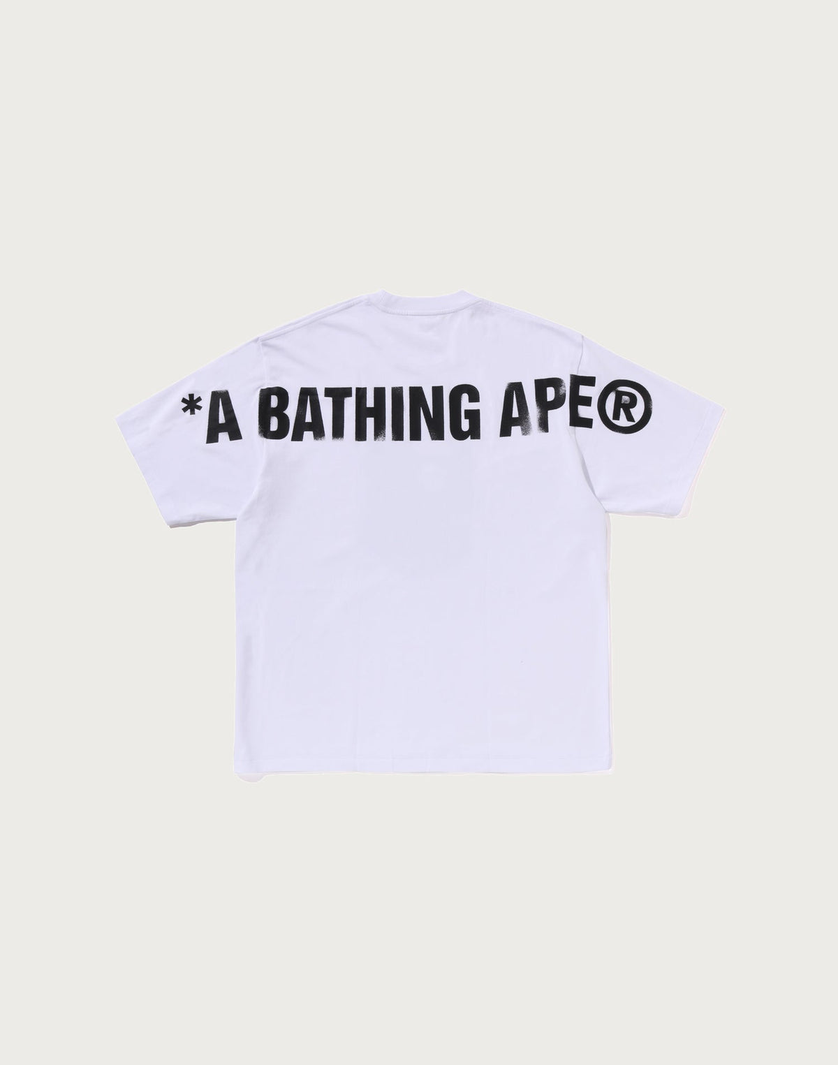 SPRAY PRINT APE HEAD RELAXED FIT TEE #2 MENS