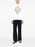 Casablanca Le Joueur organic cotton sweatshirt