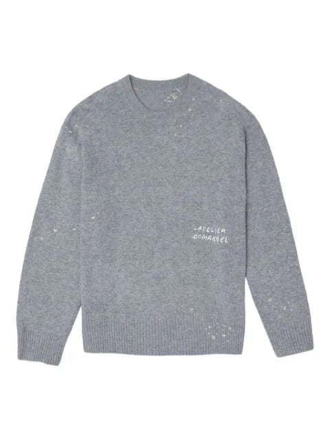 DOMREBEL embroidered crew-neck sweater