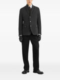 Dolce & Gabbana Portofino single-breasted nylon jacket