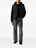 Karl Lagerfeld Jeans quilted hooded gilet