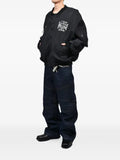 N.HOOLYWOOD reversible logo-print bomber jacket