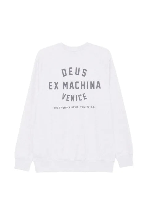 Deus Ex Machina logo-print raglan-sleeve sweater