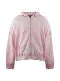 Takashi Murakami Sakura distressed hoodie