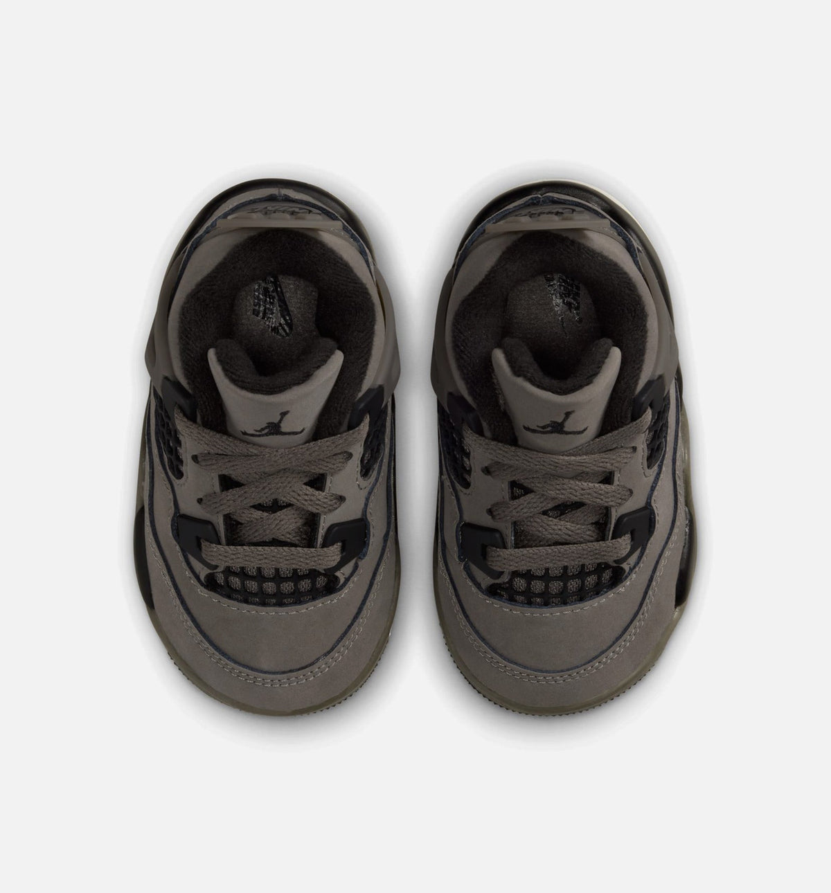 Air Jordan 4 Retro Infant Toddler Lifestyle Shoe - Cave Stone/Black/Moon Dust