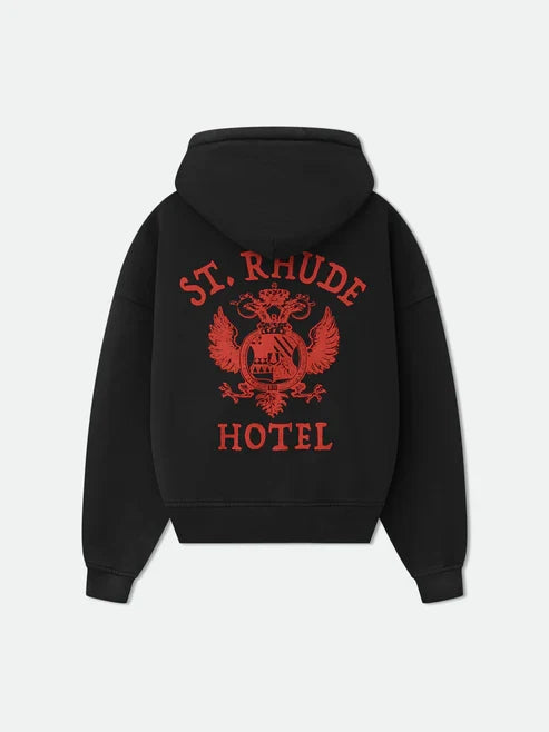 Rhude St. Rhude Seal Zip-Up Hoodie