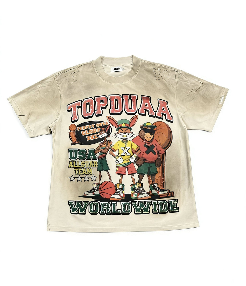 DUAA New Age Basketball Graphic T-Shirt