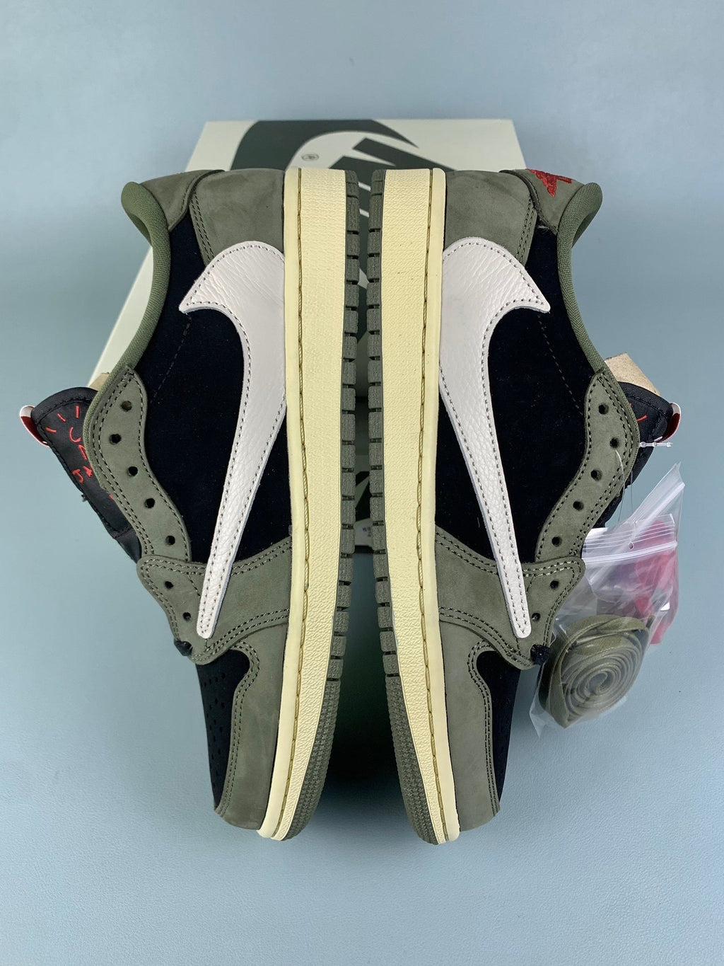 Air Jordan 1 Low TS Collaboration 7.0 Black/Green Unisex Sneakers DM7866-002